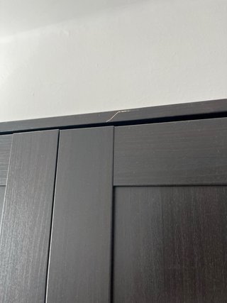 2 Armarios Madera Oscura