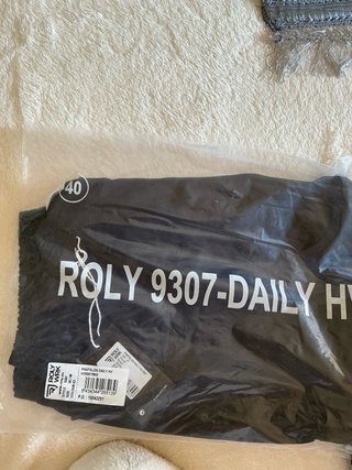 Pantalón de trabajo negro con reflectantes