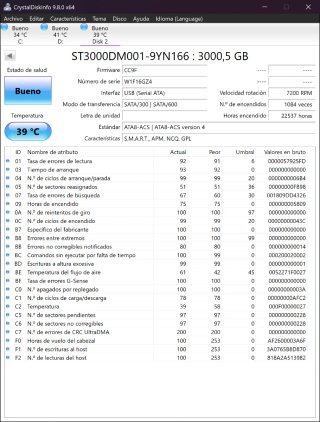 Disco Duro SATA Seagate Barracuda 3TB