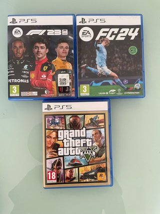 Consola PlayStation 5 + 2 Mandos + Juegos