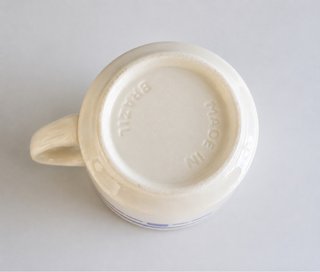 Coppia Mug Oxford  Brazil Vintage Blu/Bianco