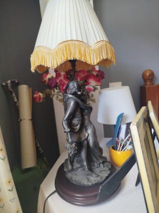 Figuras de madera de ciervos