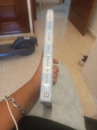 Libro llamado el niño con el pijama de rayas