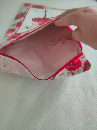 Bolsa de proyectos/portadocumentos hada mariquita