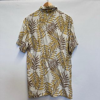 Camicia vintage fantasia foglie M
