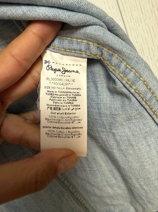 Chaleco Vaquero Pepe Jeans Azul