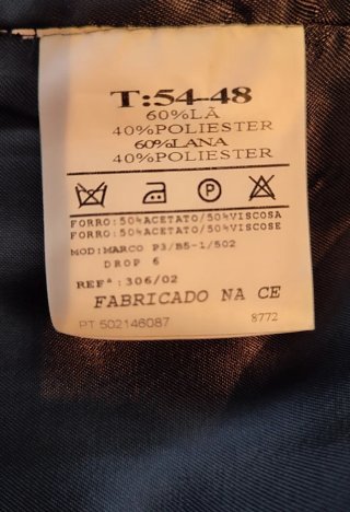 Chaleco de vestir negro hombre