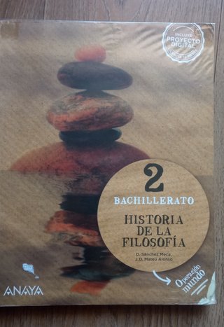 Historia de la filosofía 2 Bachillerato : Opera...