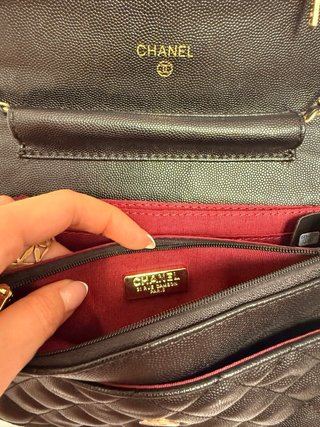 Clutch Chanel Nero