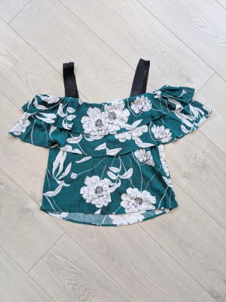 Talla M - Blusa Estampada Springfield