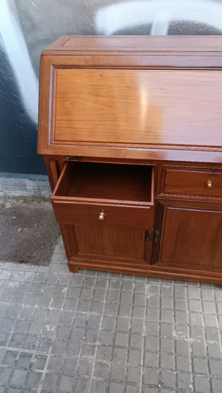 Escritorio secreter madera maciza