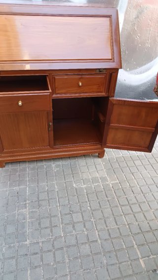 Escritorio secreter madera maciza