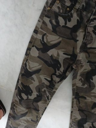 Pantalones Camuflaje Marrón y Verde