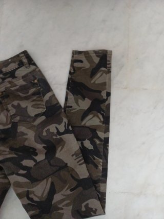 Pantalones Camuflaje Marrón y Verde