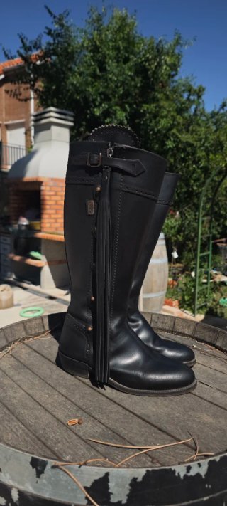 Botas Camperas Valverde Camino Talla 38 Negras