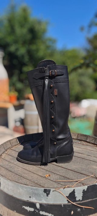 Botas Camperas Valverde Camino Talla 38 Negras