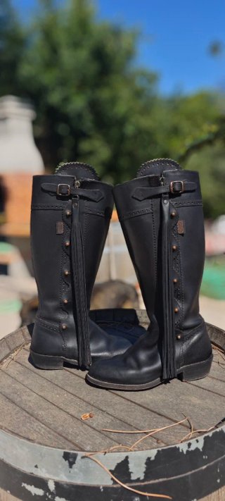 Botas Camperas Valverde Camino Talla 38 Negras