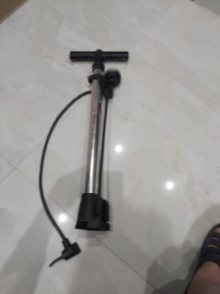 Inflador de Bicicleta con Manómetro