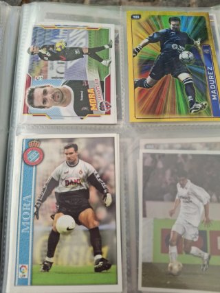 Cromos MORA, Oviedo, Español, Levante, Valencia