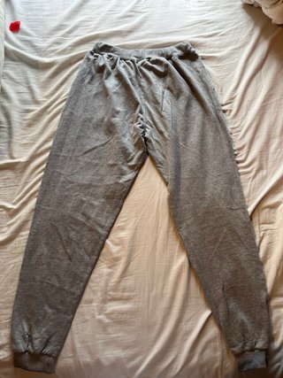 Calças de fato de treino Adidas cinzentas