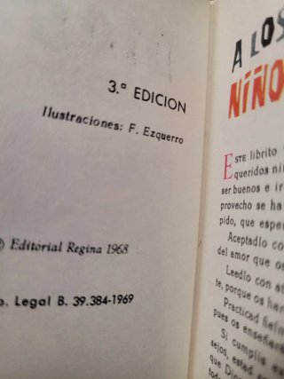 Tres misales años 60