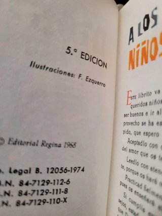 Tres misales años 60