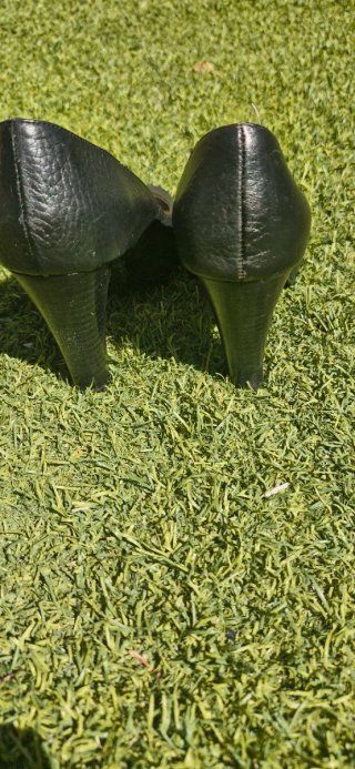 Zapatos de piel negros para mujer