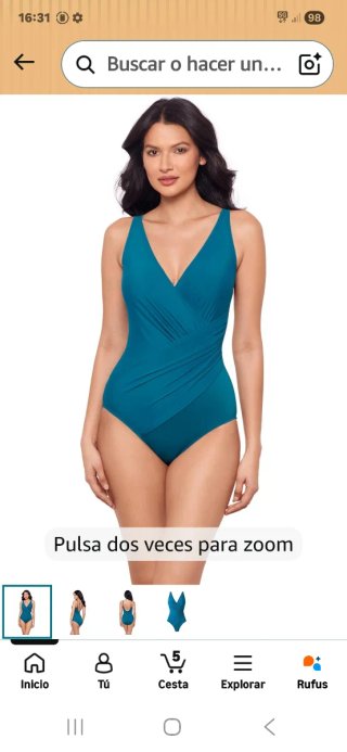 Bañador Miraclesuit Talla 44 Negro