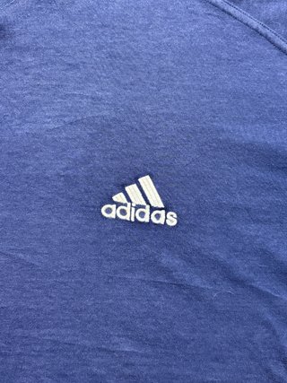 Adidas camiseta vintage 90s azul marino XL