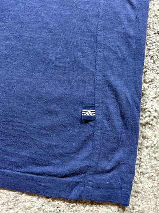 Adidas camiseta vintage 90s azul marino XL