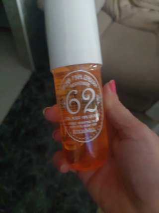 Bruma facial naranja