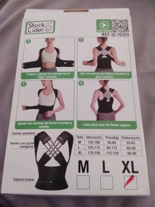 Faja Correctora Espalda Stock Lider