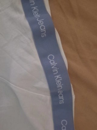 Camiseta Calvin Klein Jeans Blanca Talla L