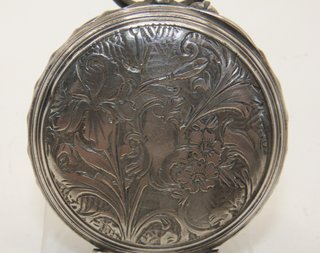 Stupendo orologio Art Nouveau argento primi 900