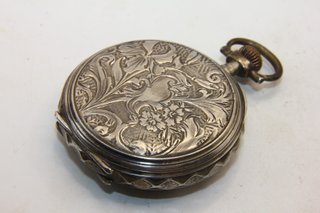 Stupendo orologio Art Nouveau argento primi 900