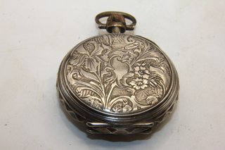 Stupendo orologio Art Nouveau argento primi 900