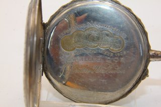 Stupendo orologio Art Nouveau argento primi 900