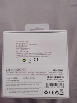 ZTE Watch Negro