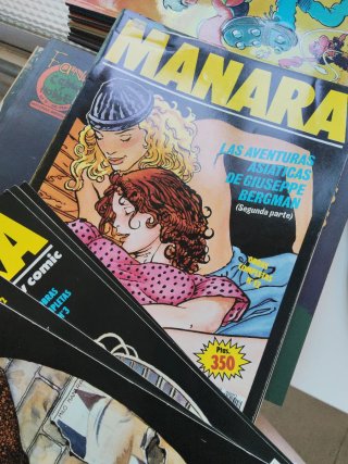 21 comics MANARA