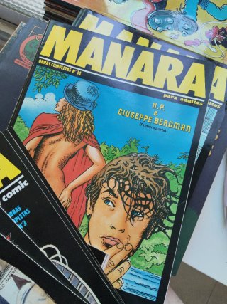 21 comics MANARA