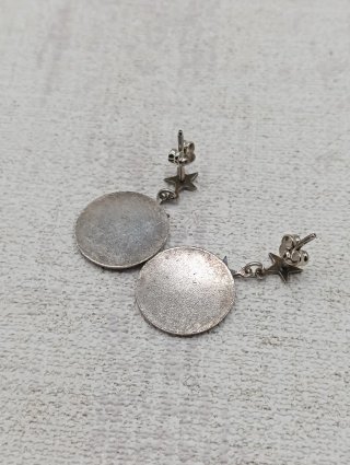 Pendientes vintage luna y estrellas