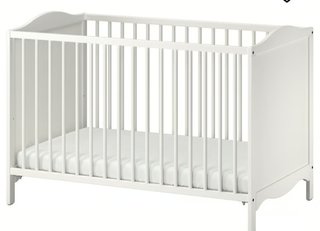 Cuna bebé Ikea blanca