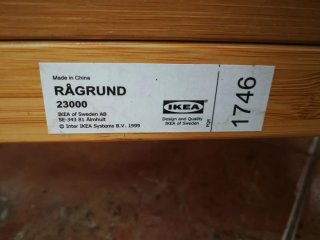 2 Estanterías Esquina Bambú Ikea