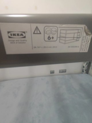 Litera Tuffin Ikea con colchones