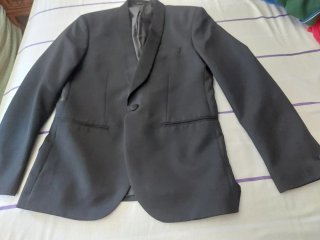 Traje de vestir hombre negro