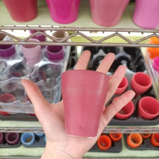 Set 6 Mini Vasi Ceramica Rosa