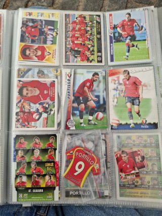 Cromos PORTILLO.