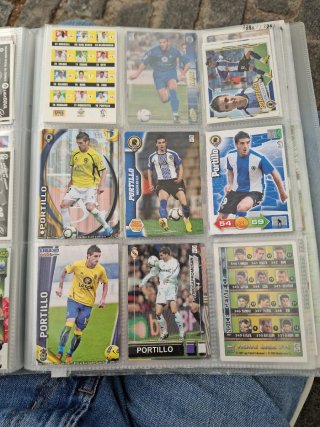 Cromos PORTILLO.
