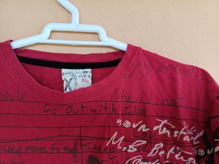 Camiseta Desigual XL Roja