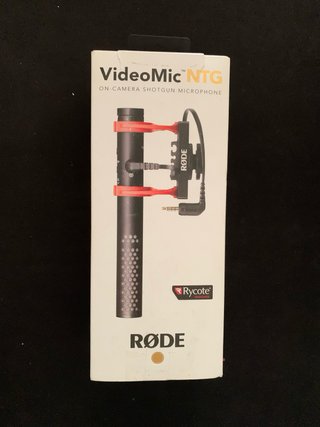 Micrófono Shotgun RODE VideoMic NTG